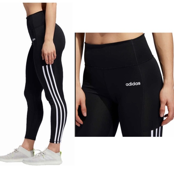 Adidas 7/8 3-Stripe Active Tight NWT - Picture 4 of 7